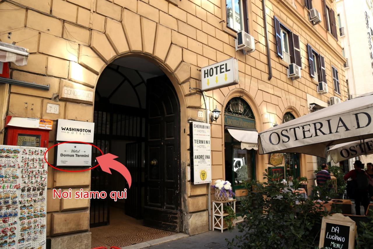 Hotel Domus Termini Рим Экстерьер фото