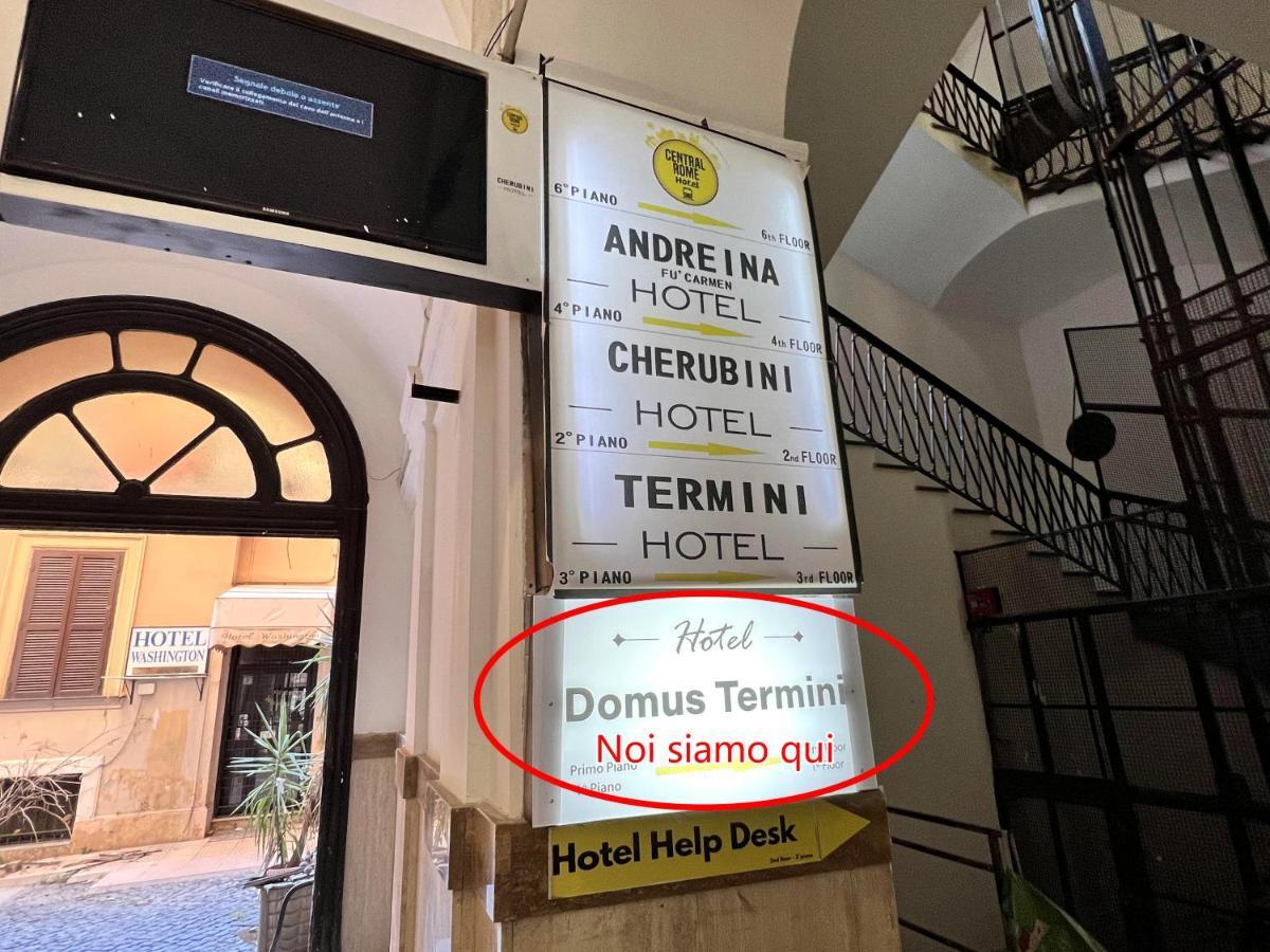 Hotel Domus Termini Рим Экстерьер фото